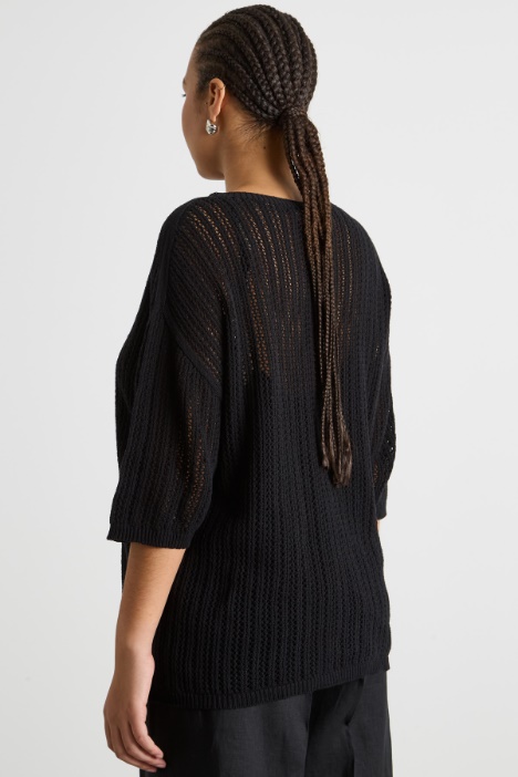 Maglia a punto traforato