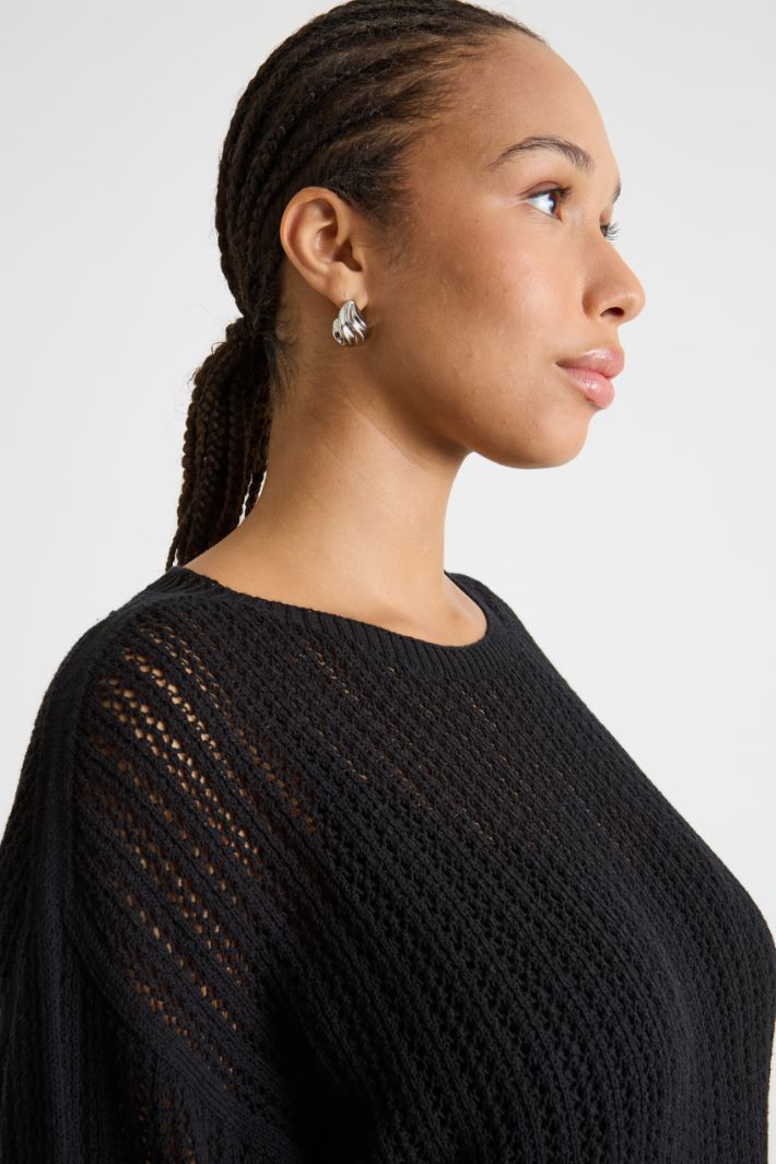 Openwork knit jumper Intrend - 3