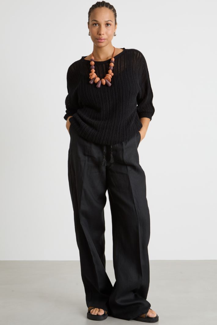 Openwork knit jumper Intrend