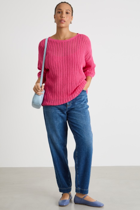 Openwork knit jumper Intrend