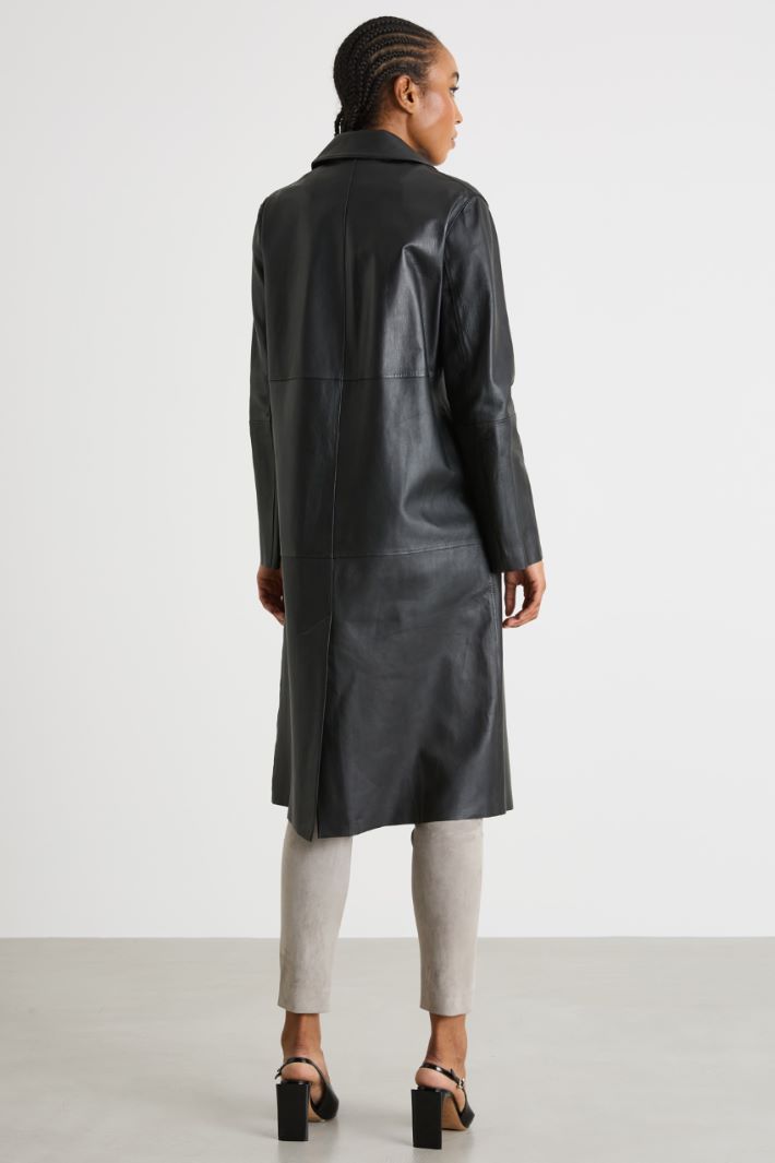 Leather coat Intrend - 4