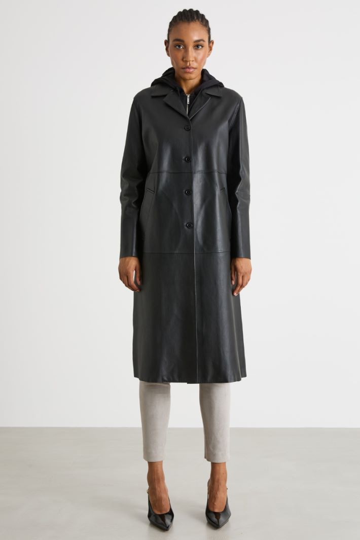Leather coat Intrend - 2