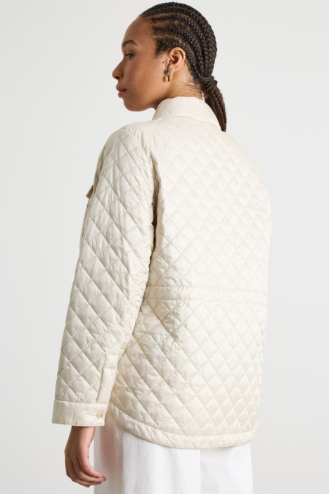 Imbottito in tela cangiante antigoccia