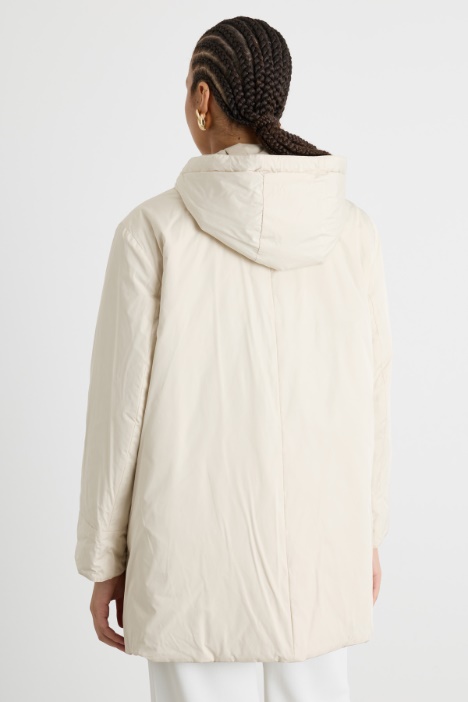 Parka reversible de tejido técnico hidrófugo