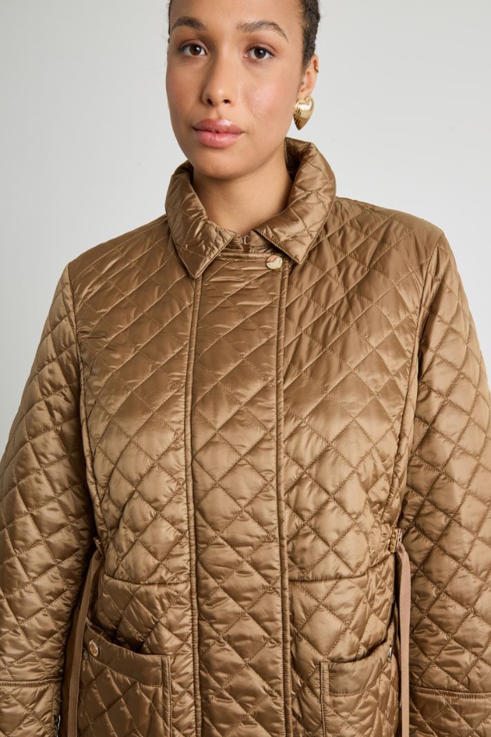 Longline quilted coat Intrend - 3