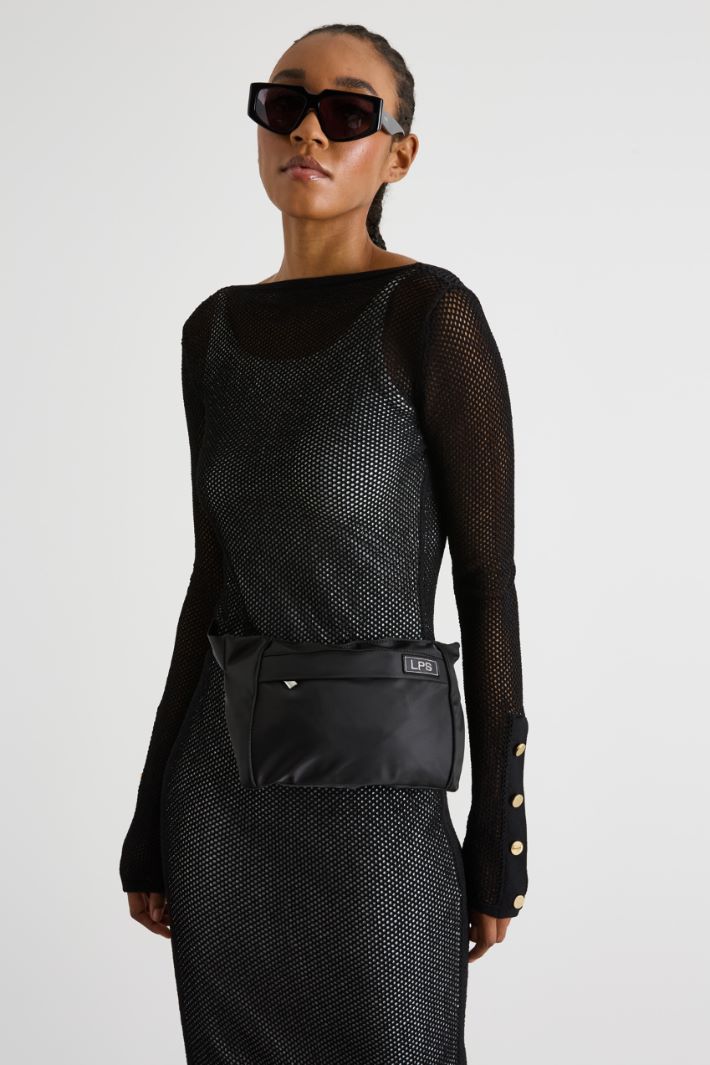 Zipped belt bag Intrend - 5