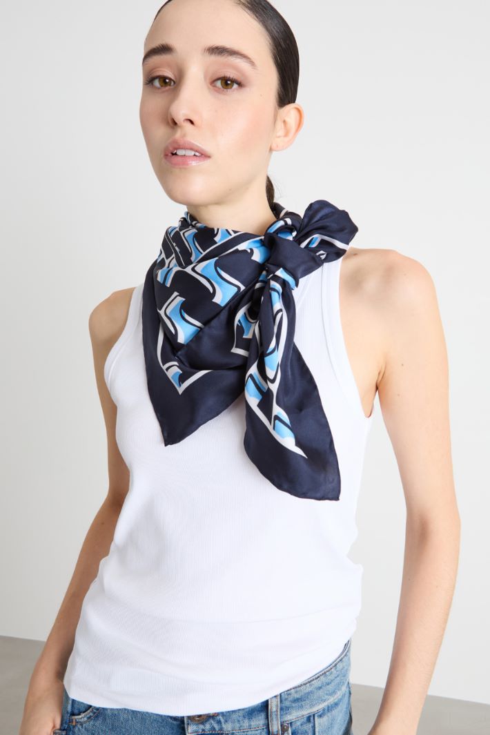 Foulard in seta Intrend - 2