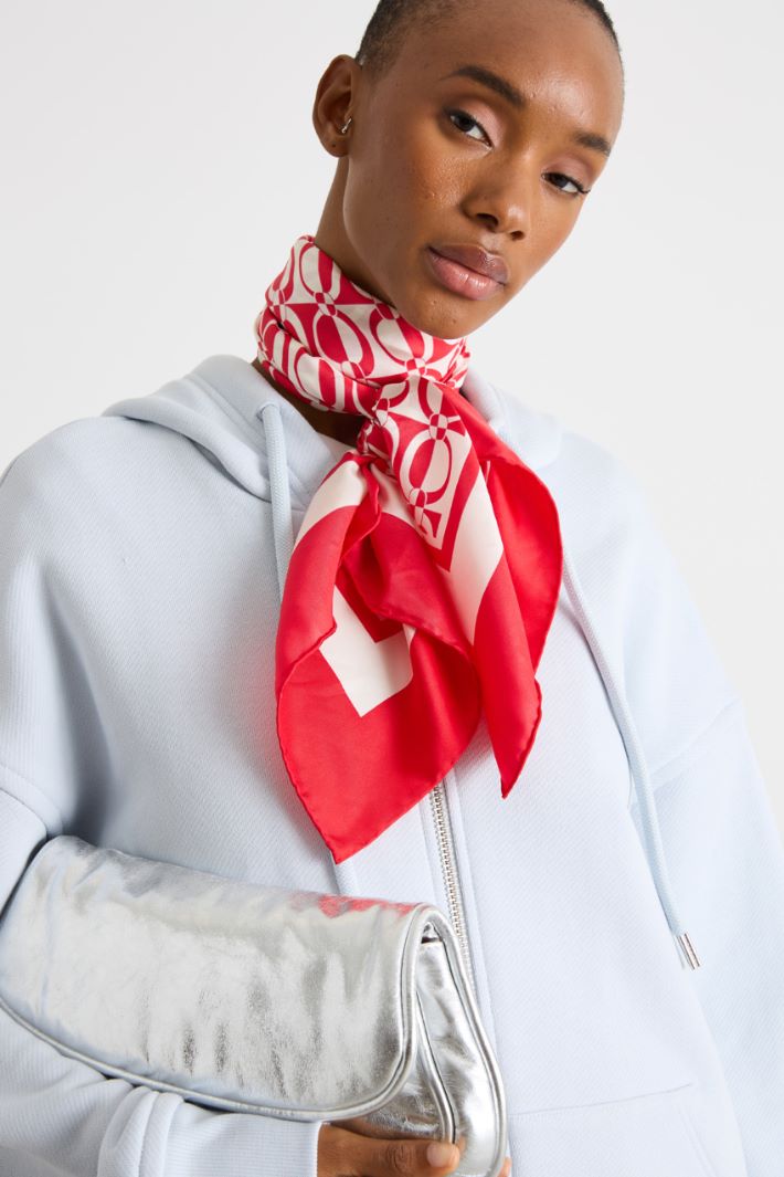 Silk scarf Intrend - 2