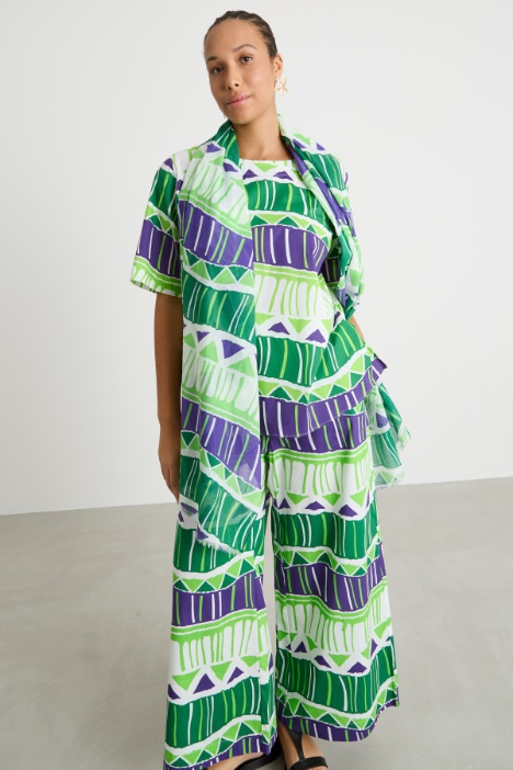 Printed voile stole Intrend