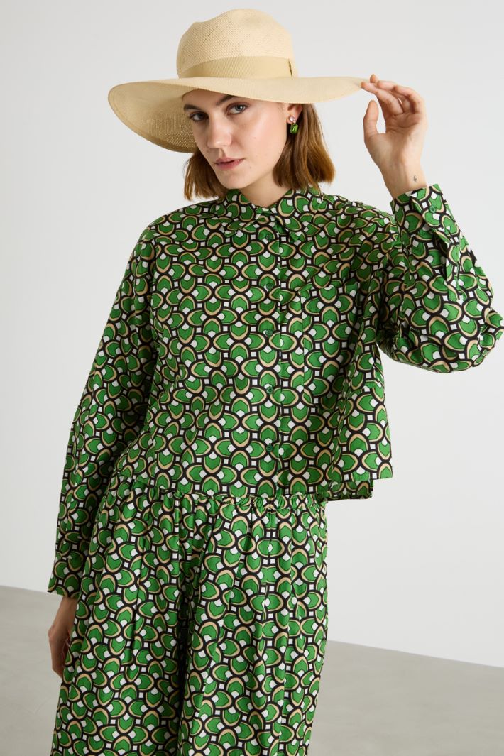 Wide-brim hat Intrend