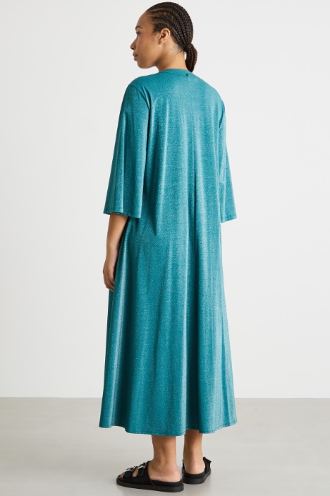 Abito in jersey laminato