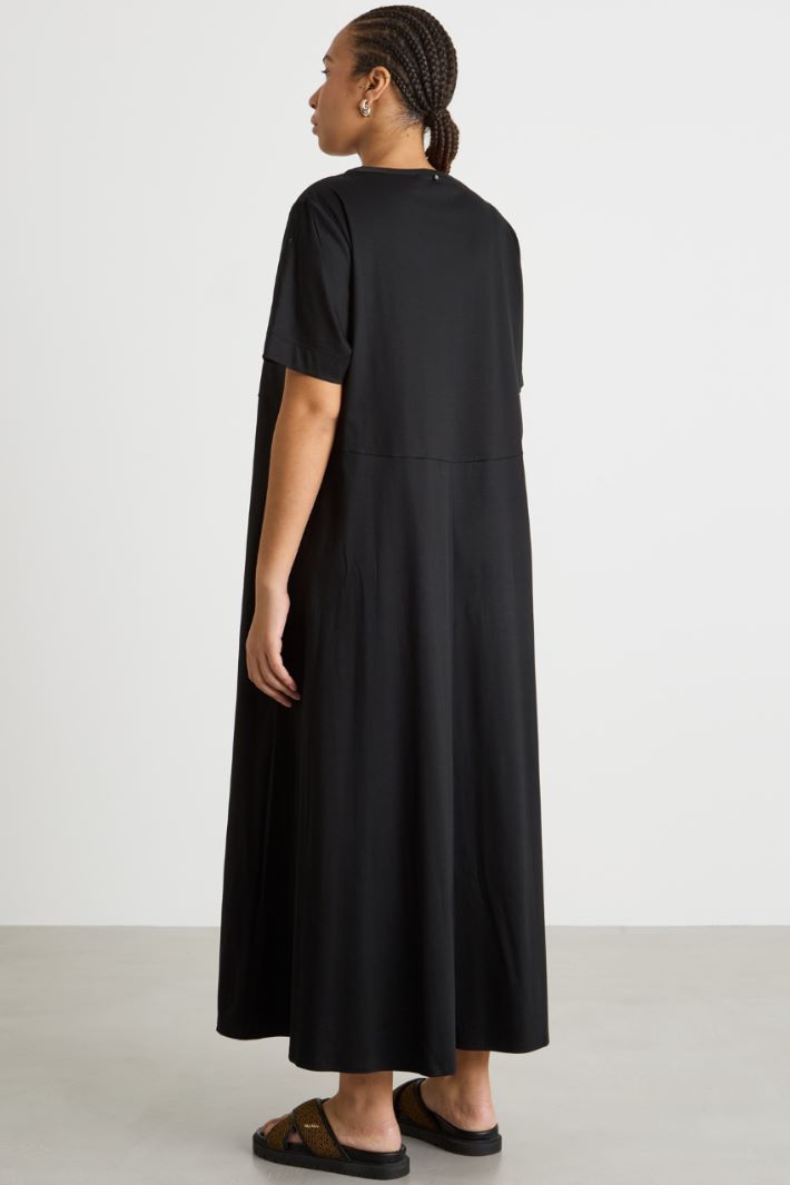 Long jersey dress Intrend - 4