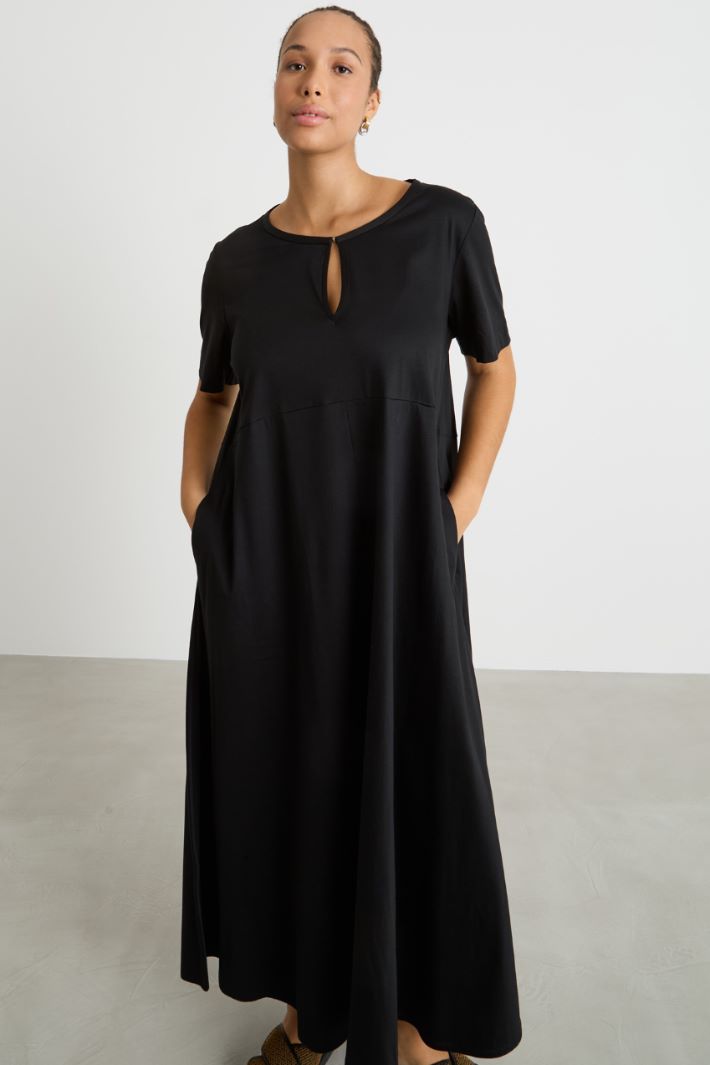 Long jersey dress Intrend - 2