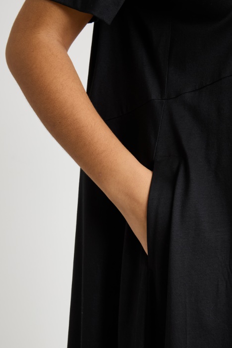 Abito lungo in jersey