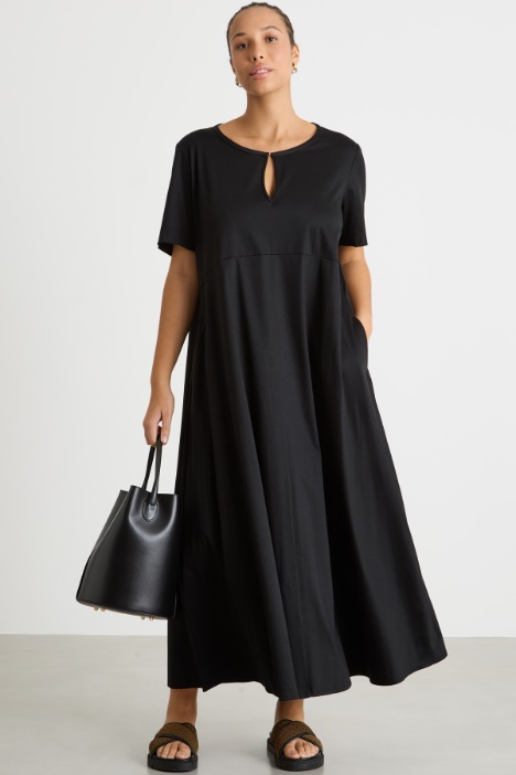 Long jersey dress Intrend