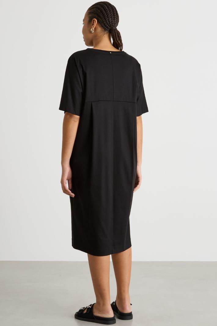 Kimono-sleeve jersey dress Intrend - 4