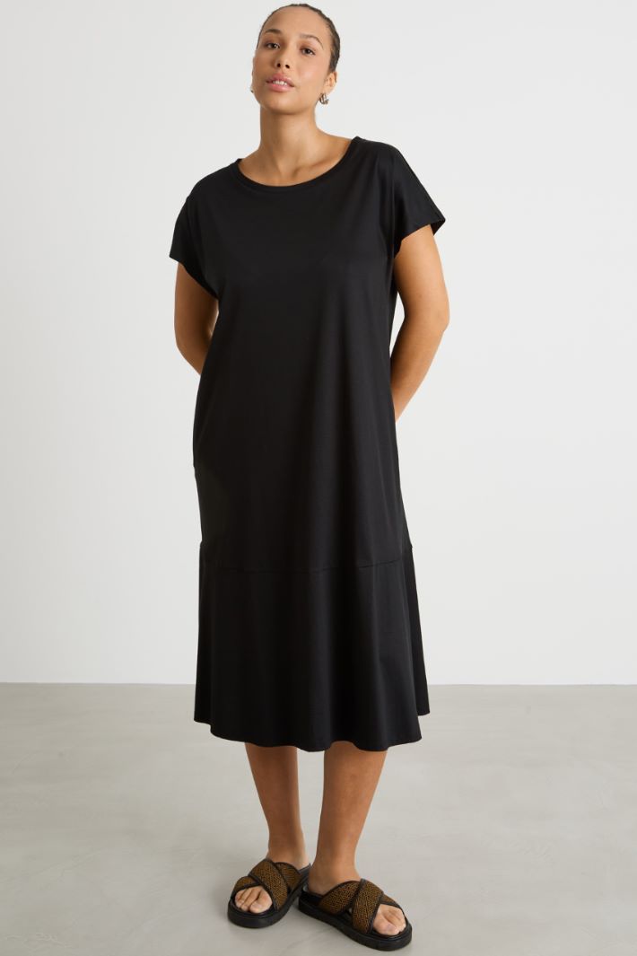 Flounced jersey dress Intrend - 2
