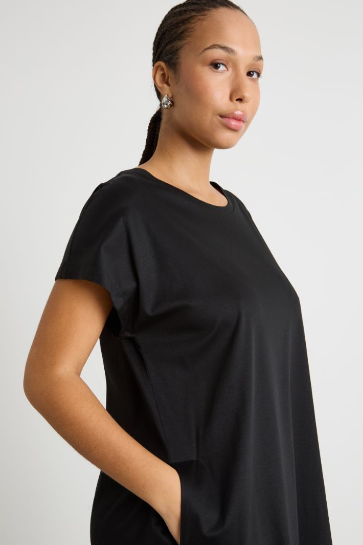 Flounced jersey dress Intrend - 3