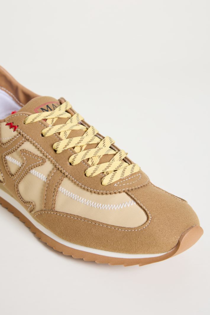 Sneakers in tessuto spalmato Intrend - 4