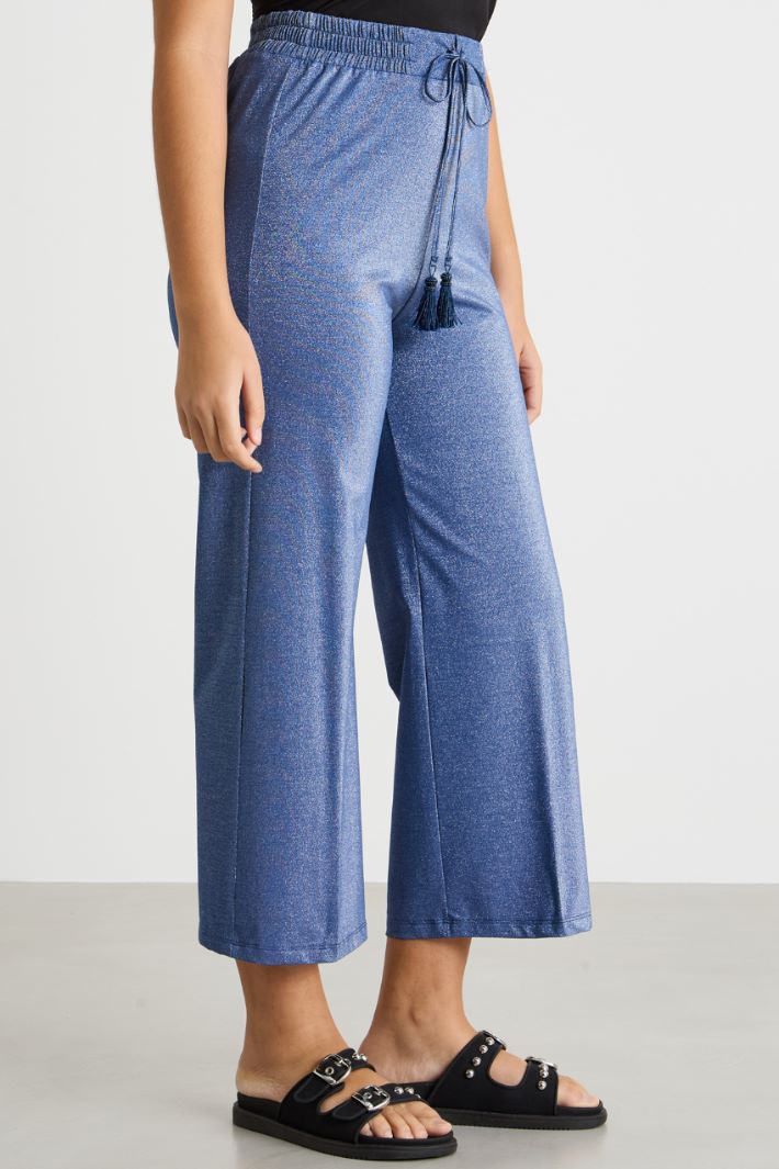 Cropped jersey trousers Intrend - 2