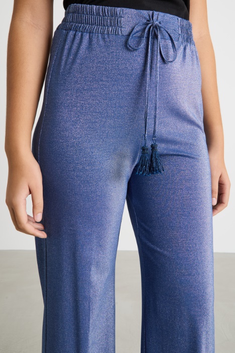 Pantalone crop in jersey