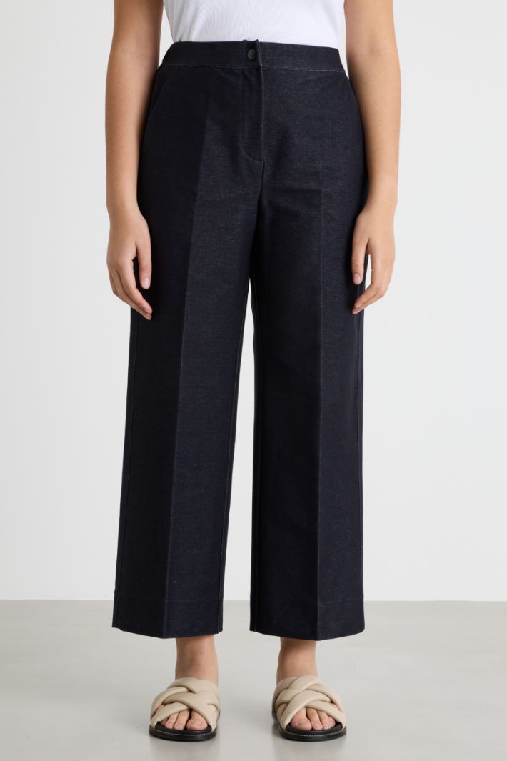 Pantalone in jersey stretch Intrend - 2