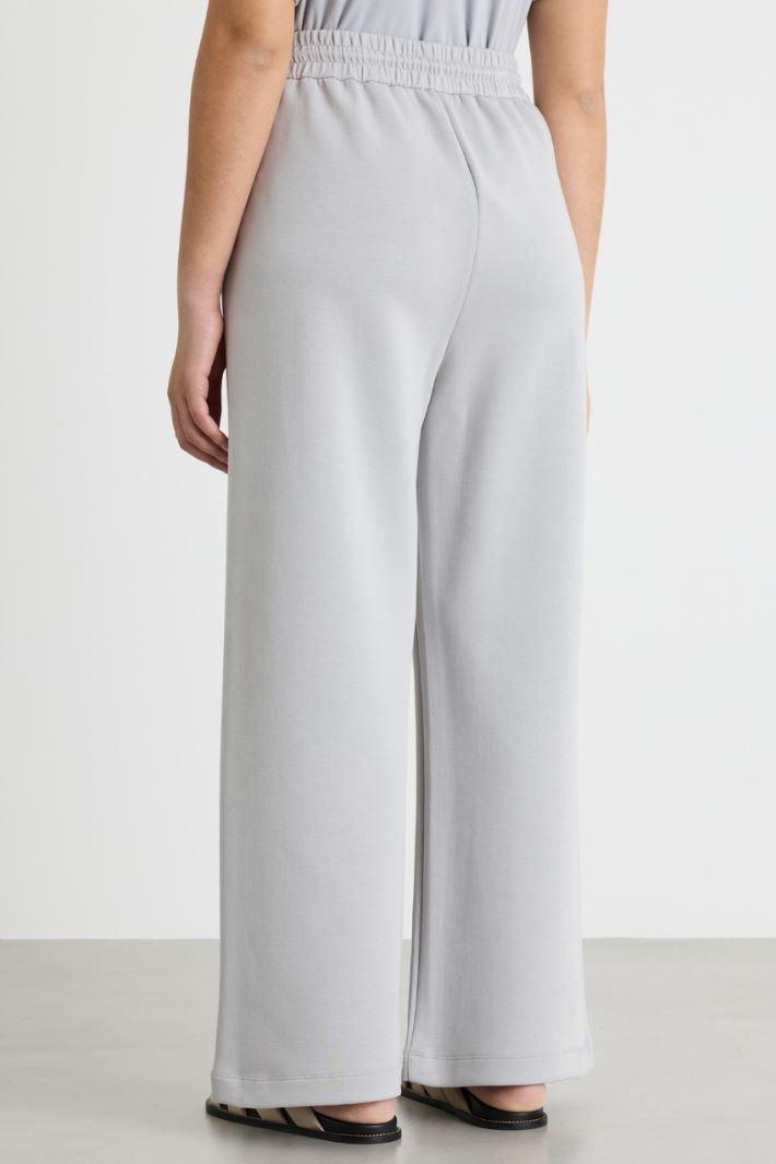 Pantalone in jersey double Intrend - 4