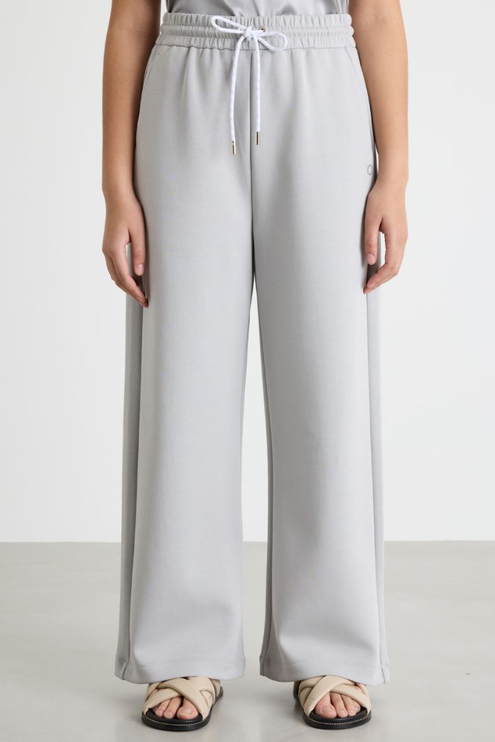 Pantalone in jersey double Intrend - 2