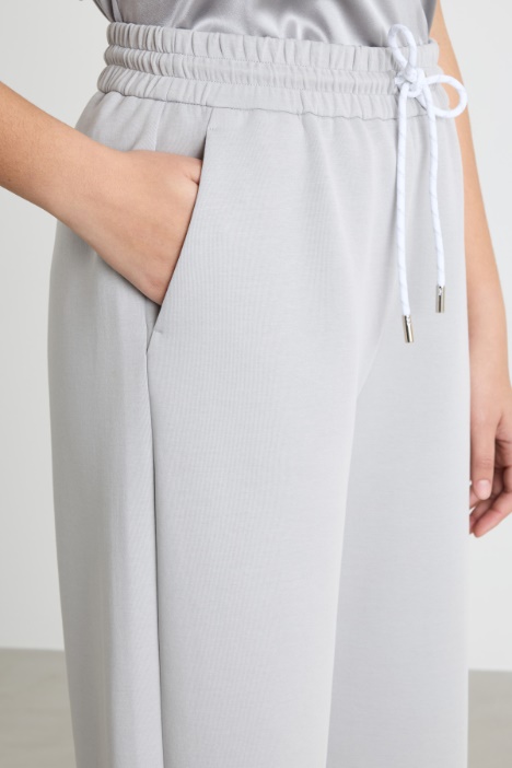 Pantalón de punto doble