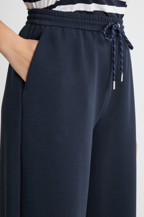Pantalone in jersey double