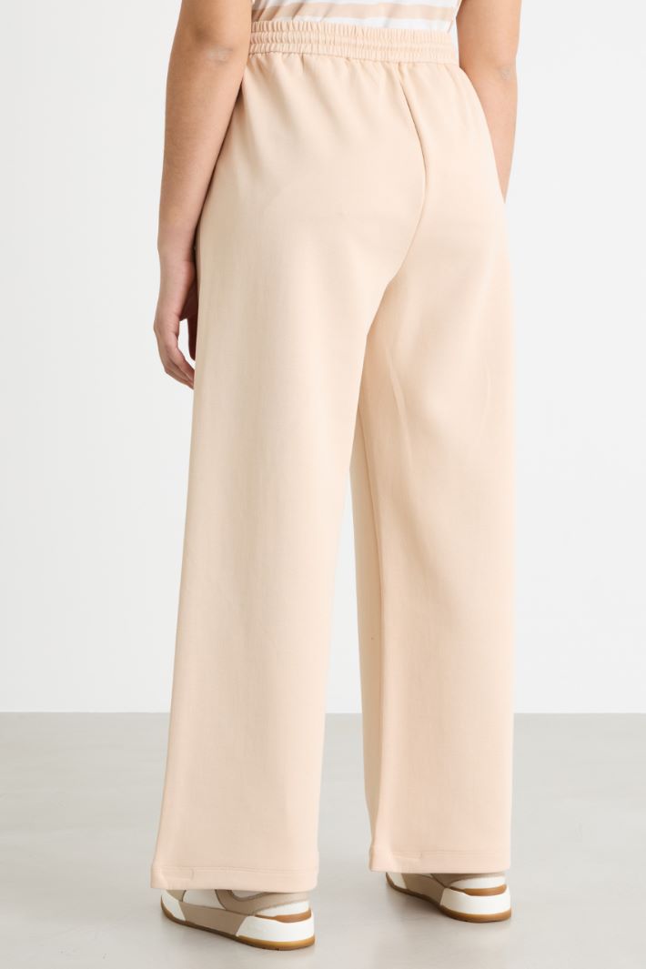 Pantalone in jersey double Intrend - 4