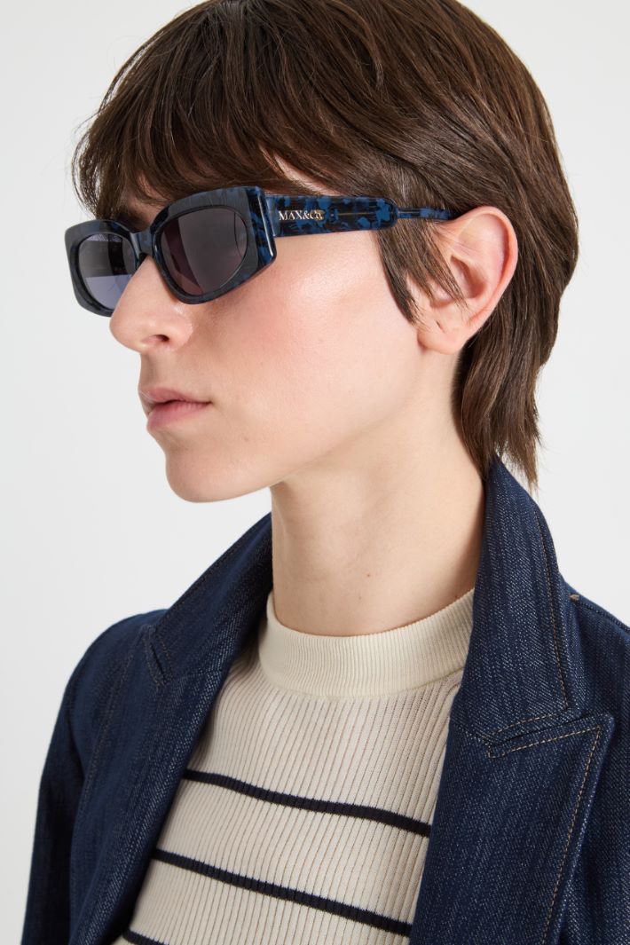 Occhiali rettangolari in acetato Intrend - 3