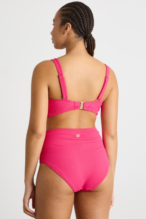 Bikini con arricciatura