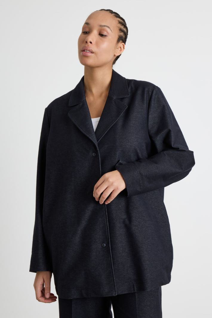 Blazer in jersey stretch Intrend - 2