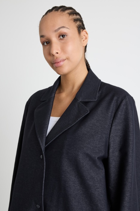 Blazer in jersey stretch