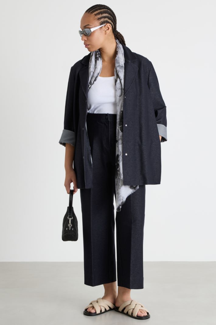 Blazer in jersey stretch Intrend