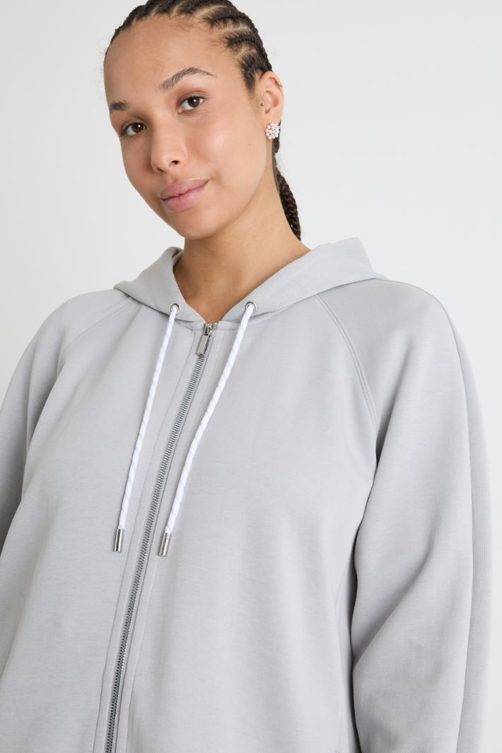 Felpa in jersey double Intrend - 3