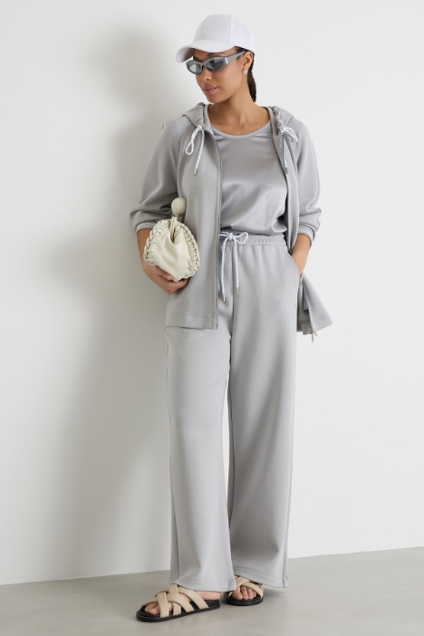 Double Cotton Jersey Sweatshirt Intrend