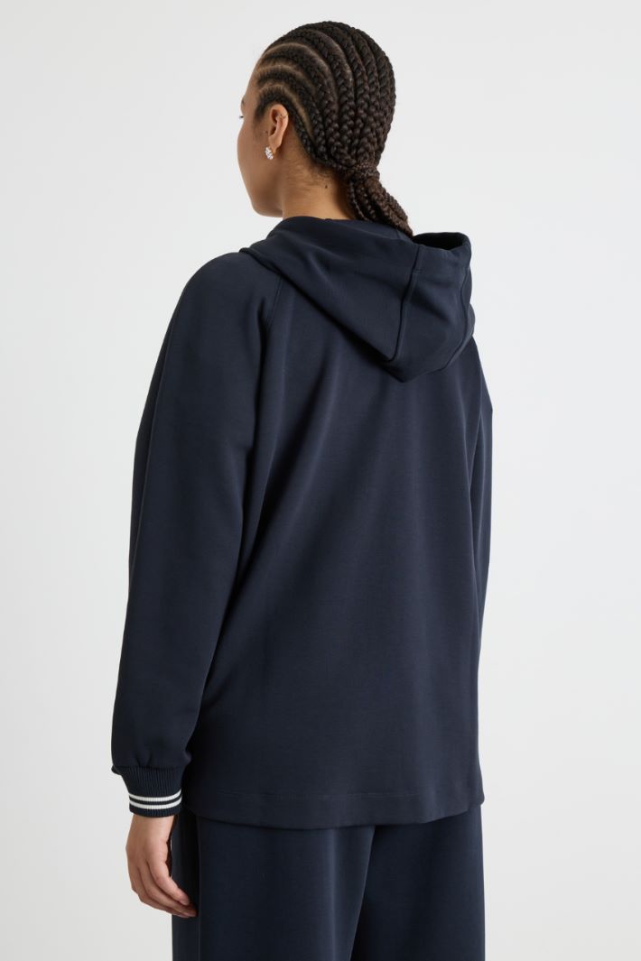 Felpa in jersey double Intrend - 4