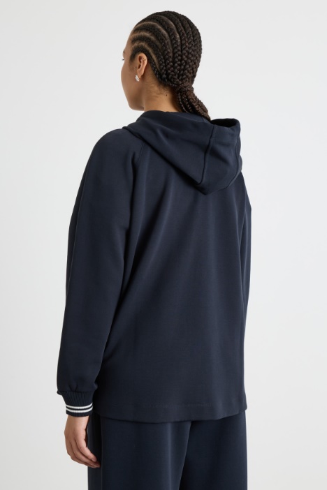 Felpa in jersey double