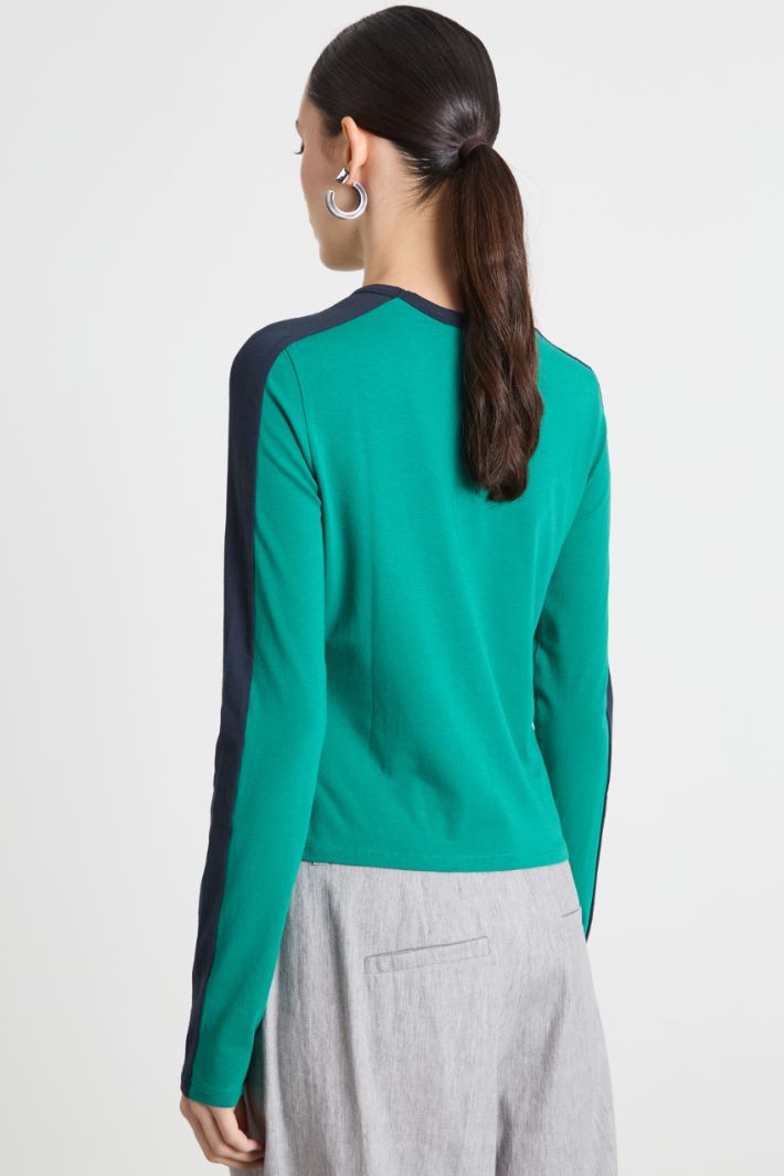 Cropped long-sleeve T-shirt Intrend - 4