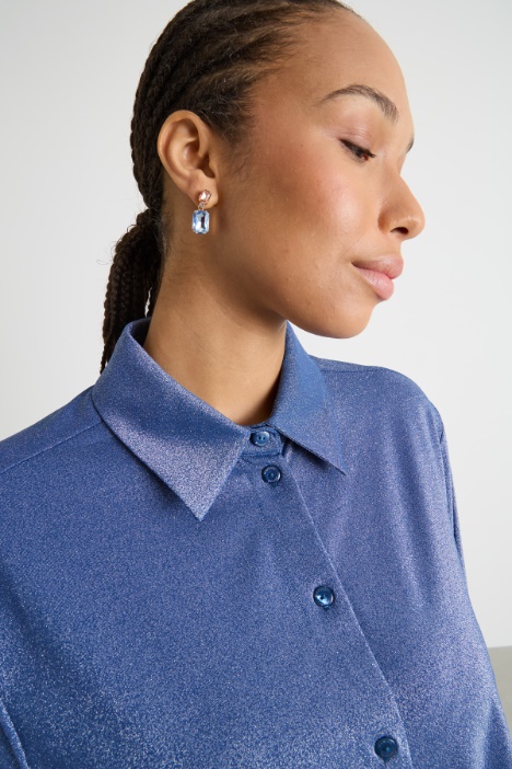 Camisa holgada de punto