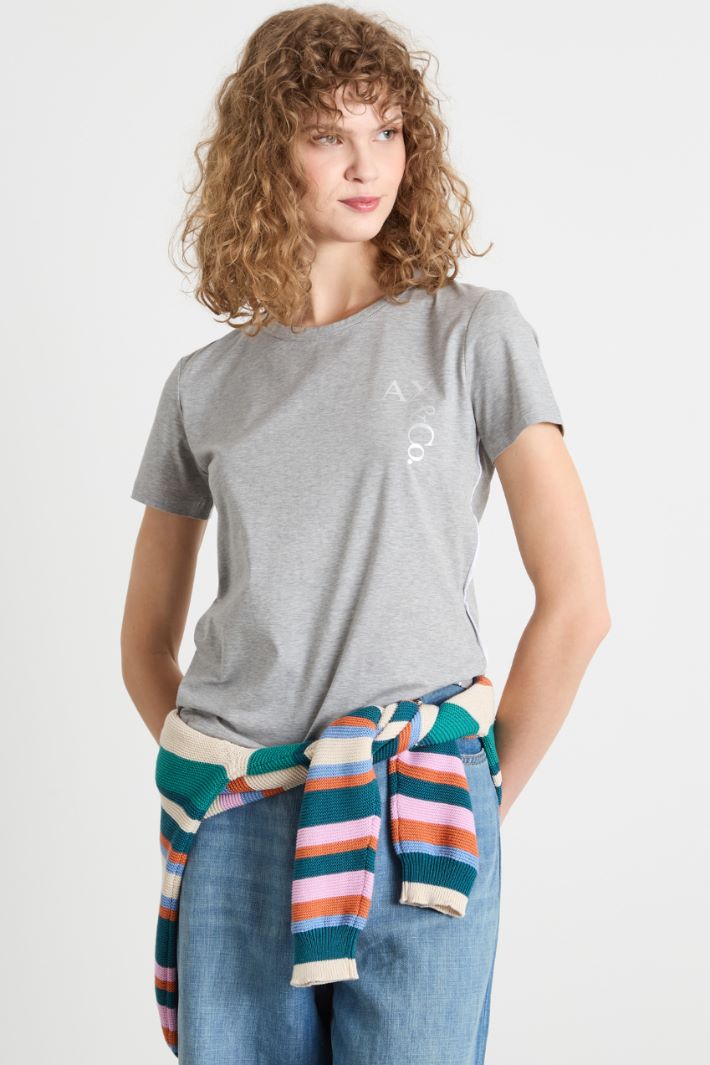 Crew-neck jersey T-shirt Intrend - 2