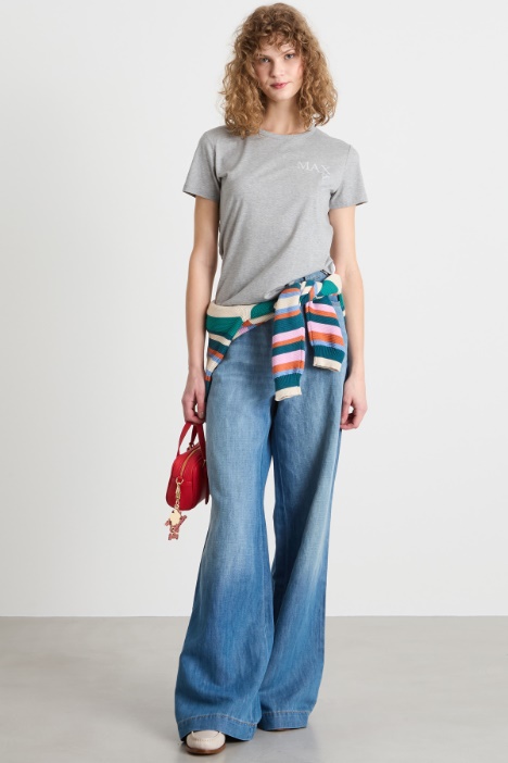 Crew-neck jersey T-shirt Intrend