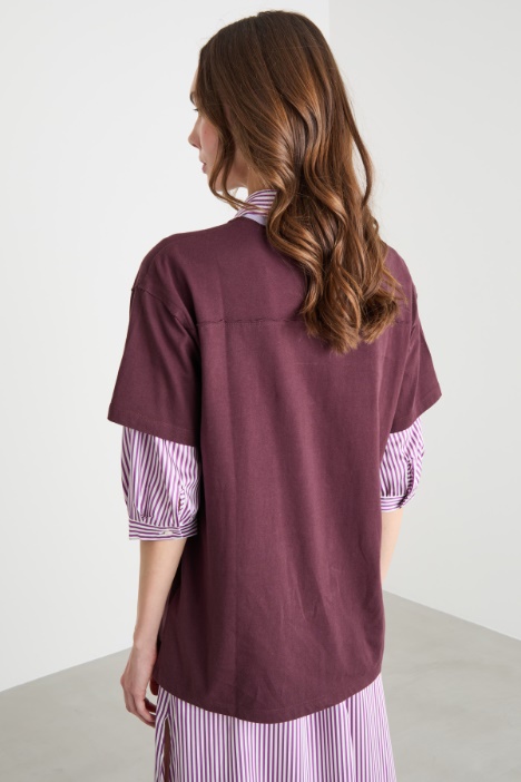 T-shirt con applicazioni