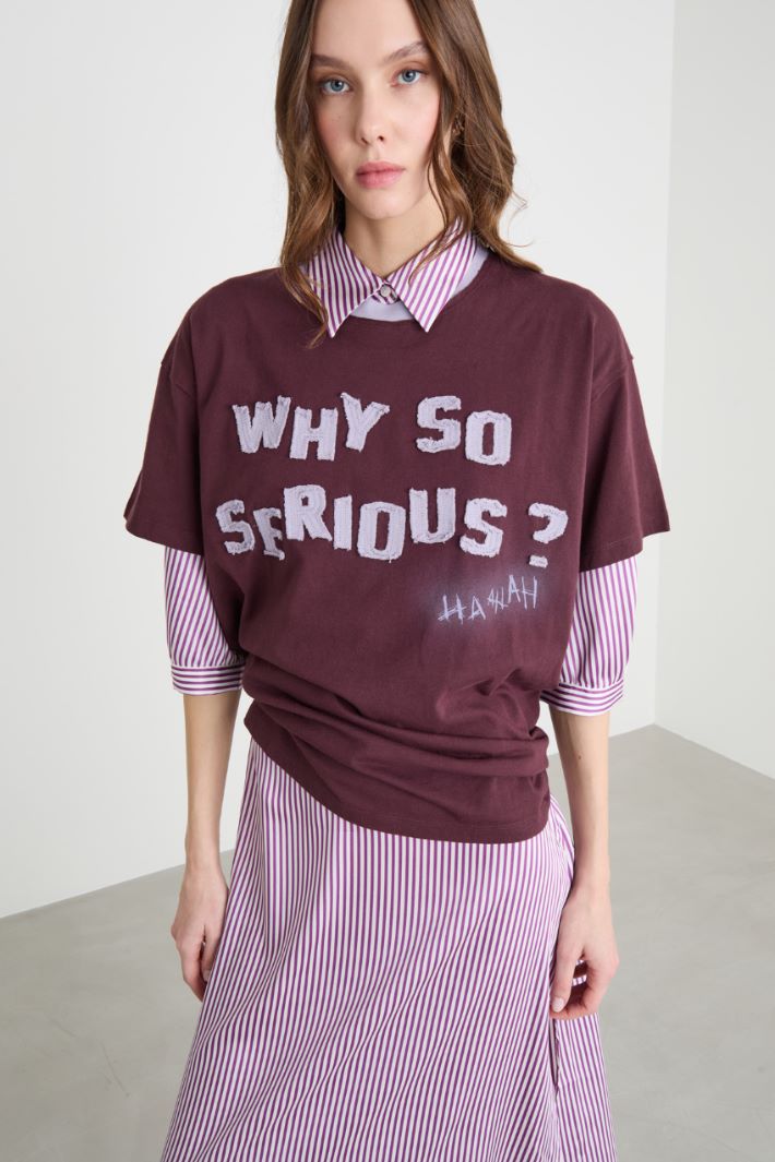 Appliqué T-shirt Intrend - 2