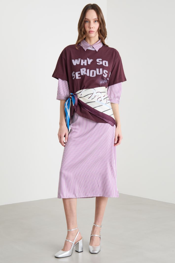 Appliqué T-shirt Intrend