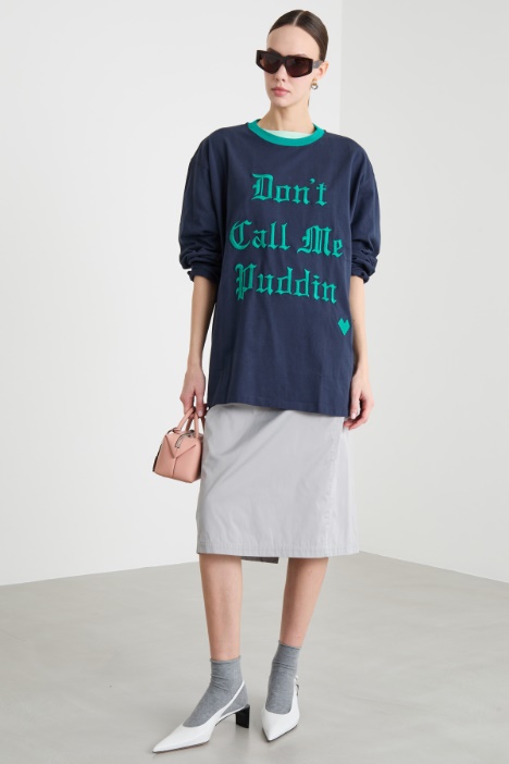 Embroidered T-shirt Intrend