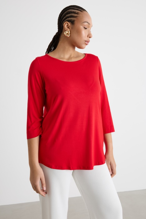 Three-quarter-sleeve T-shirt Intrend
