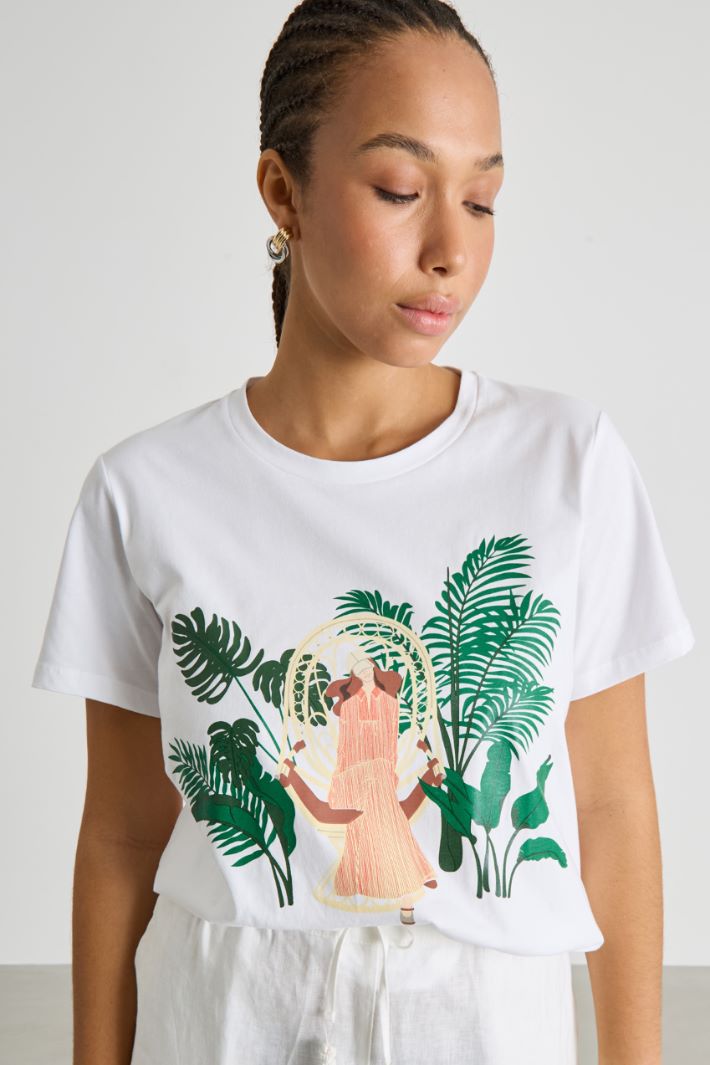 Printed jersey T-shirt Intrend - 2